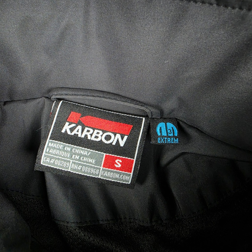 Karbon Endurance KR905 Hooded Jacket Black Mens S Soft Shell US Venture Open NWT - Picture 2 of 9